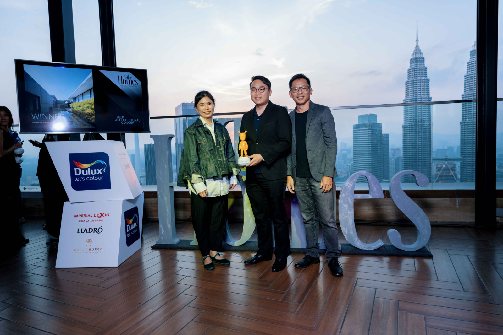XX and XX of Formzero claimed tge Best Architectural Concept award for the Borderless House