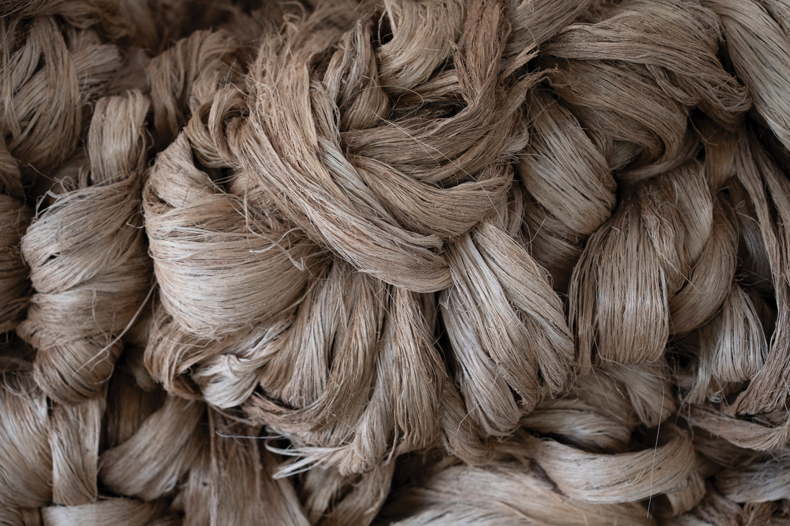 The abaca piece up close
