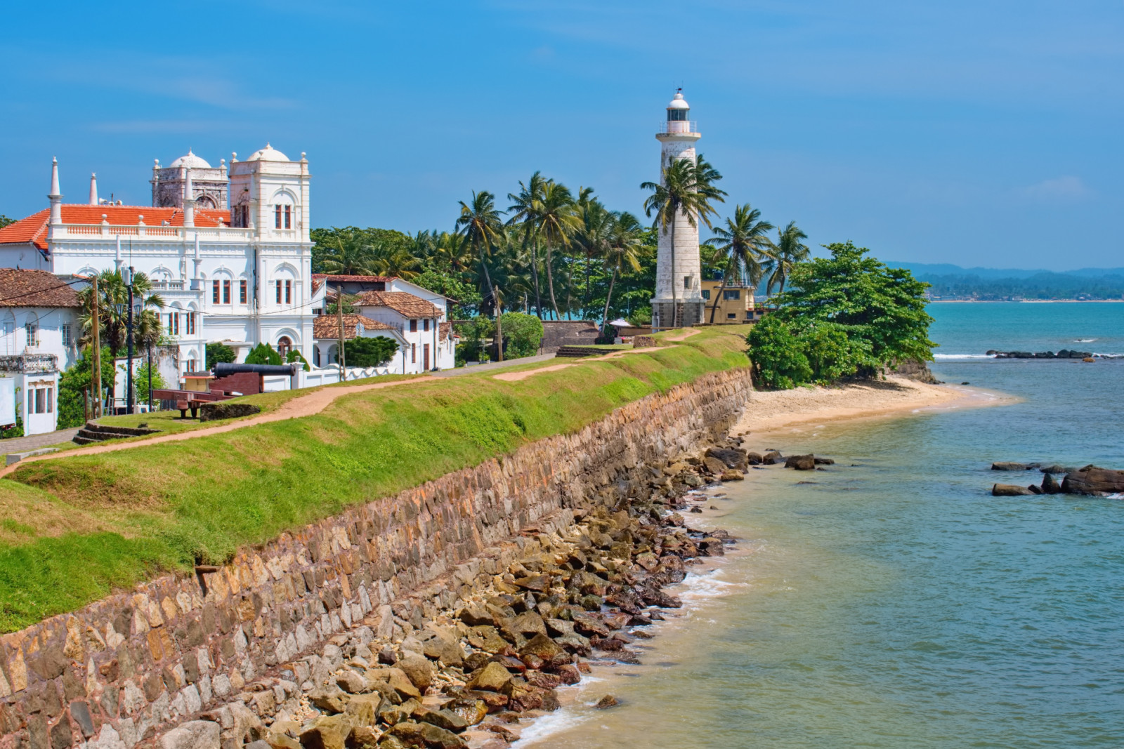 The Galle Lighthouse, Sri Lanka’s oldest light station, by the fringes of the Dutch Fort (Photo: Getty) Galle, Sri Lanka travel guide