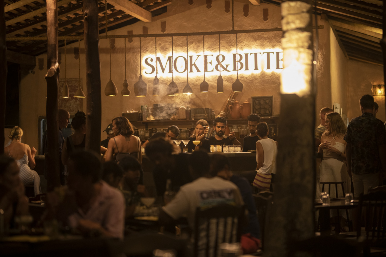 Smoke & Bitters is an award-winning Hiriketiya-based bar, approximately an hour away from Galle (Photo: Smoke & Bitters) Galle, Sri Lanka travel guide