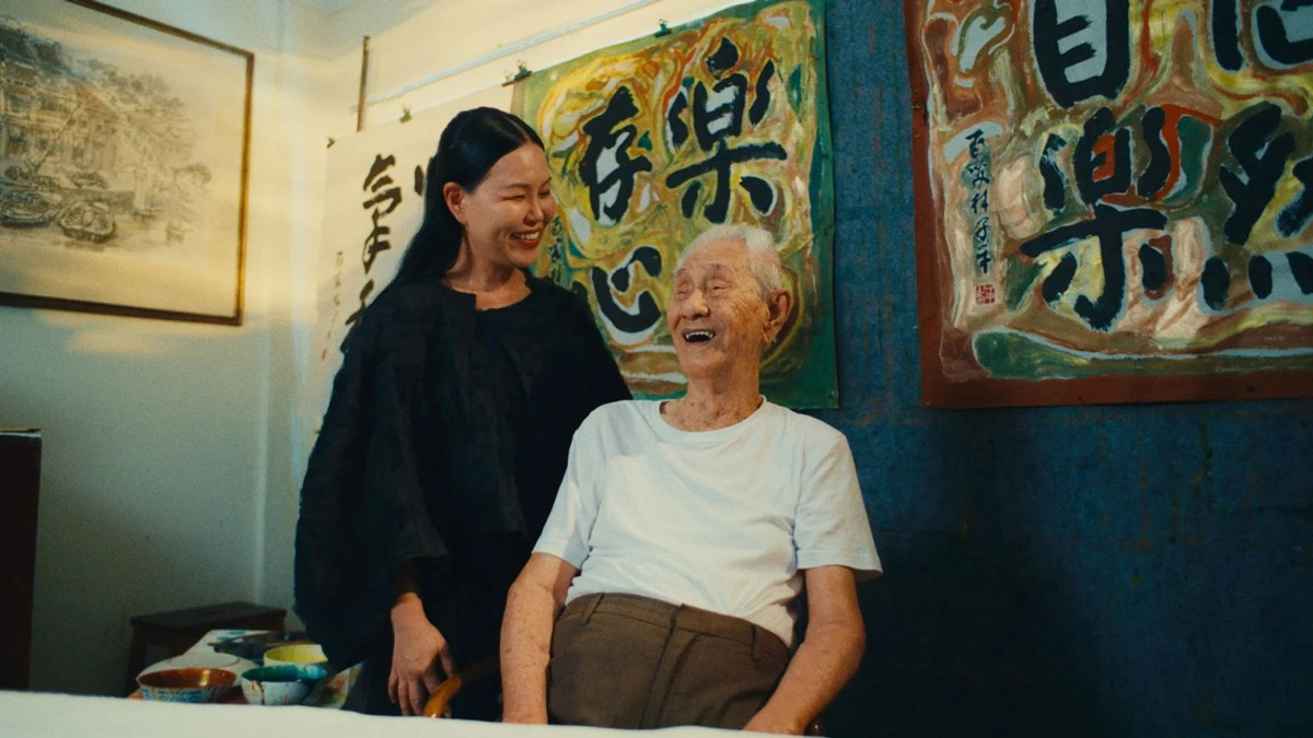 Ode to Art gallery founder Jazz Chong with the late painter Lim Tze Peng