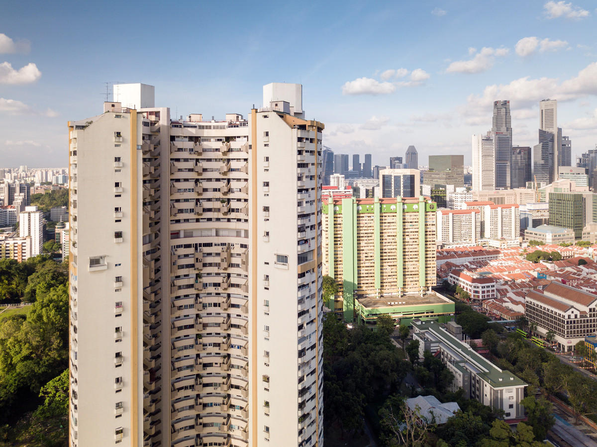 The former Pearl Bank Apartments