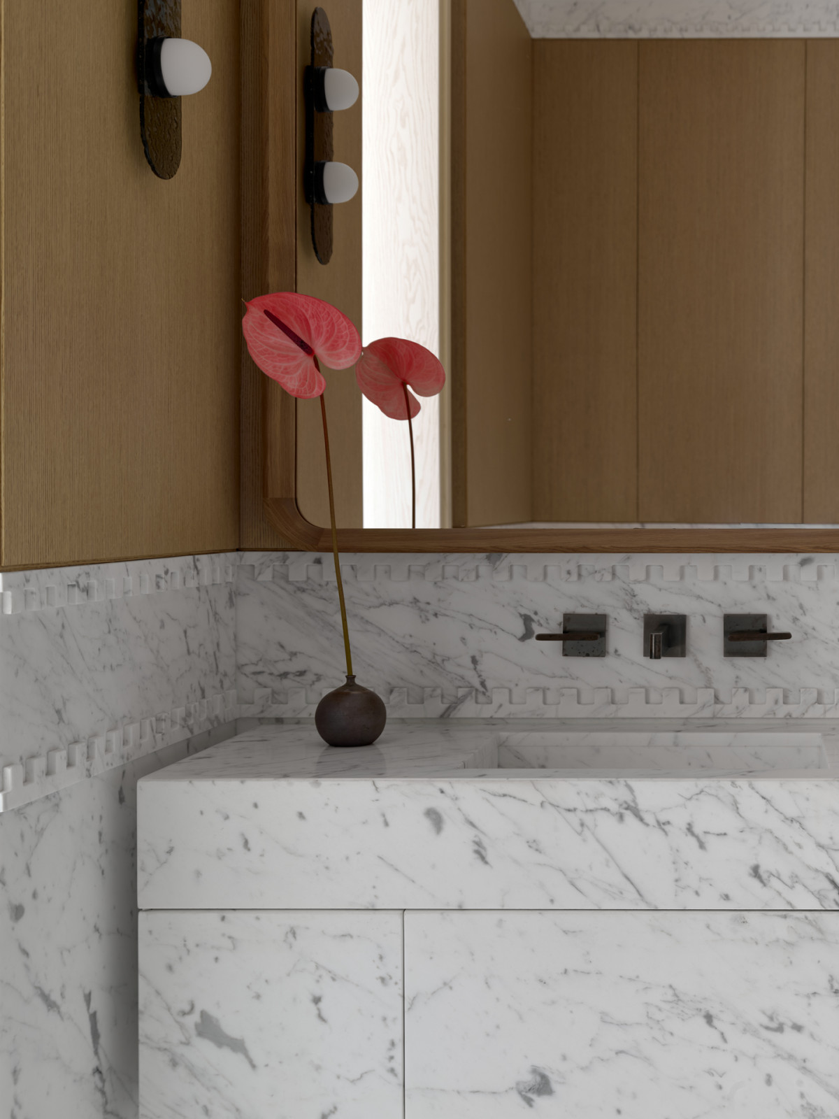 Special attention was given to the natural stone details