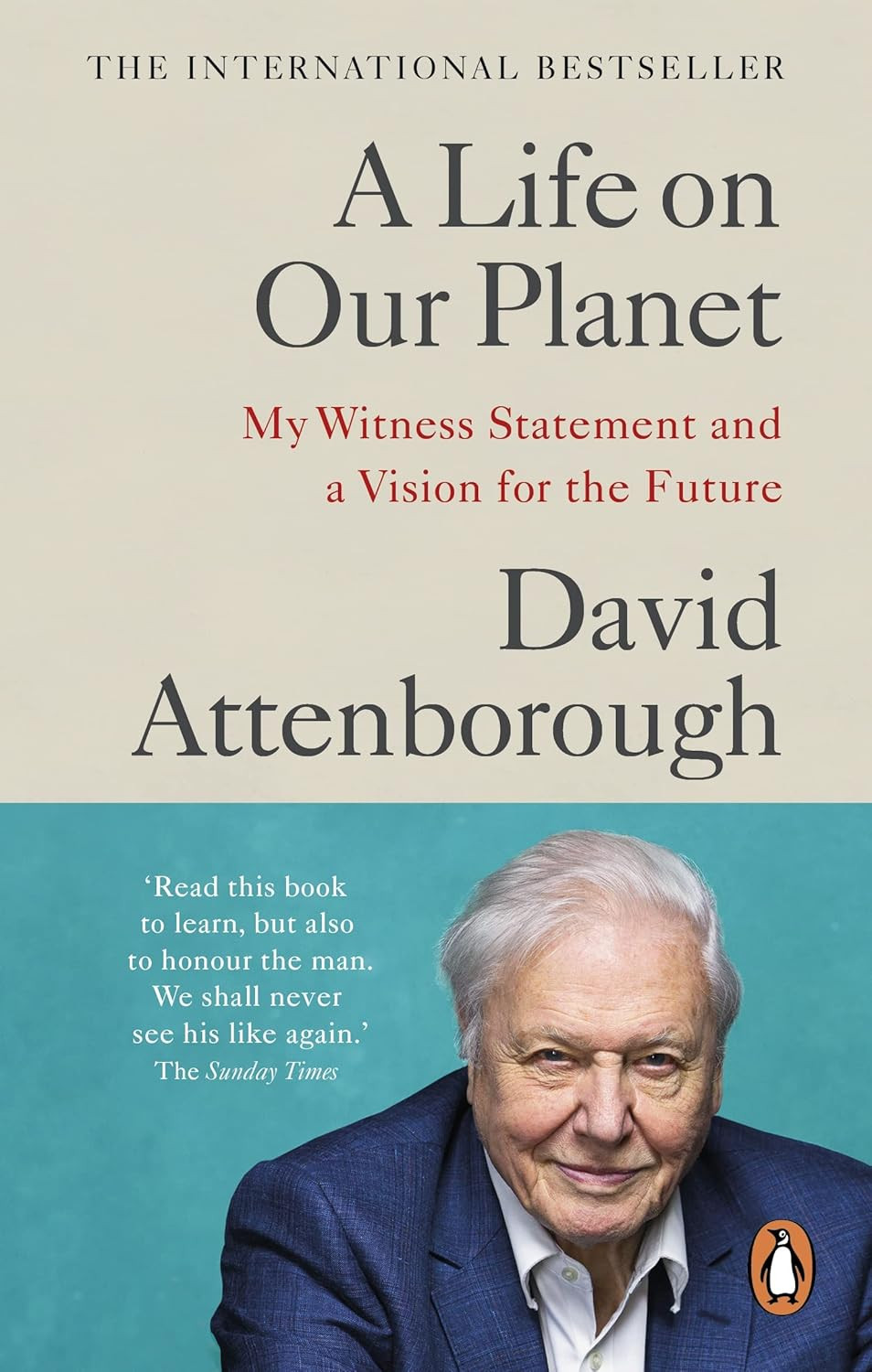 ‘A Life on Our Planet: My Witness Statement and a Vision for the Future’ by David Attenborough (Photo: Penguin)