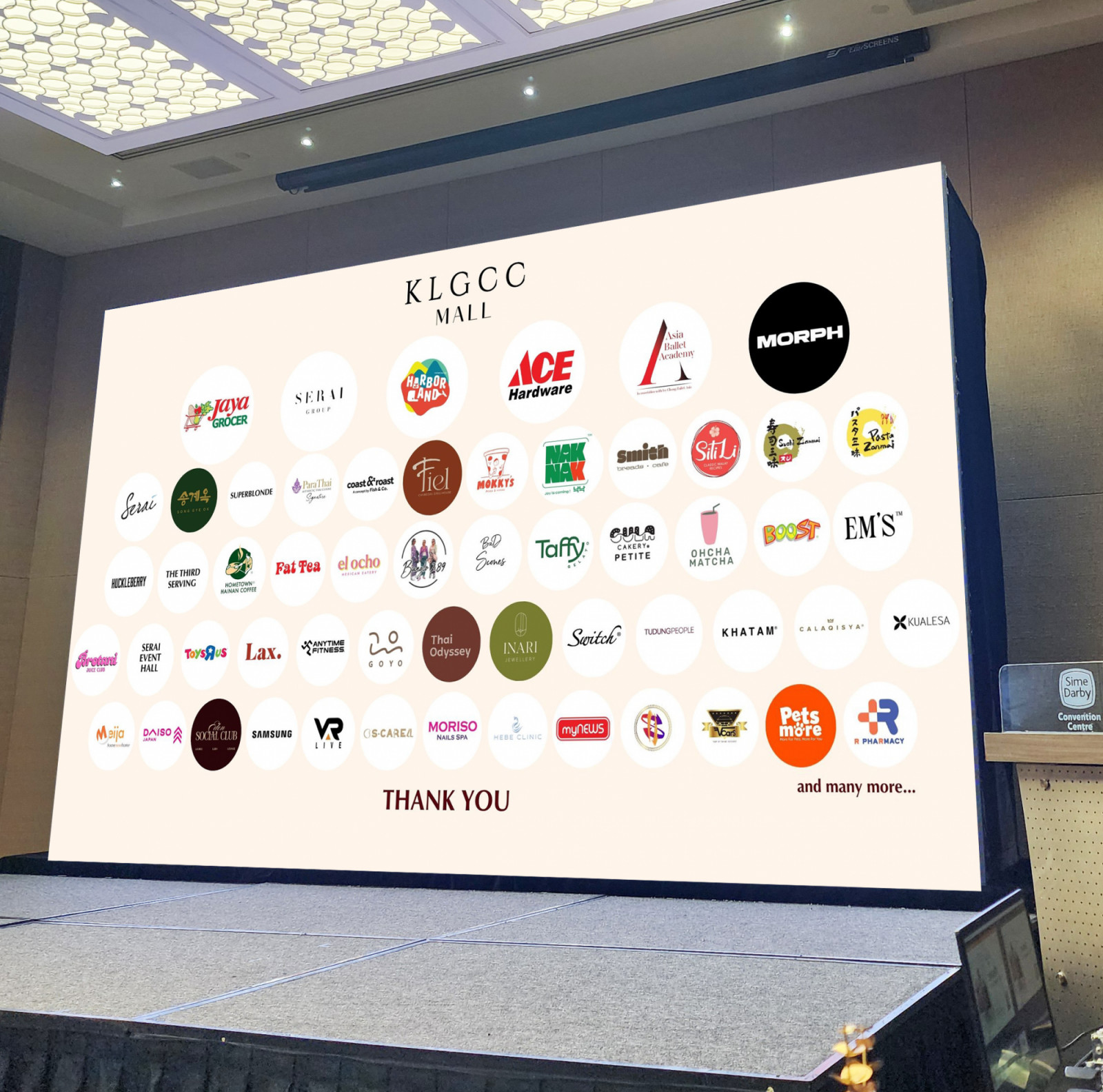 KLGCC Mall will feature a thoughtfully curated mix of tenants , bringing together household names and new-to-market brands across lifestyle, dining, wellness, and leisure categories