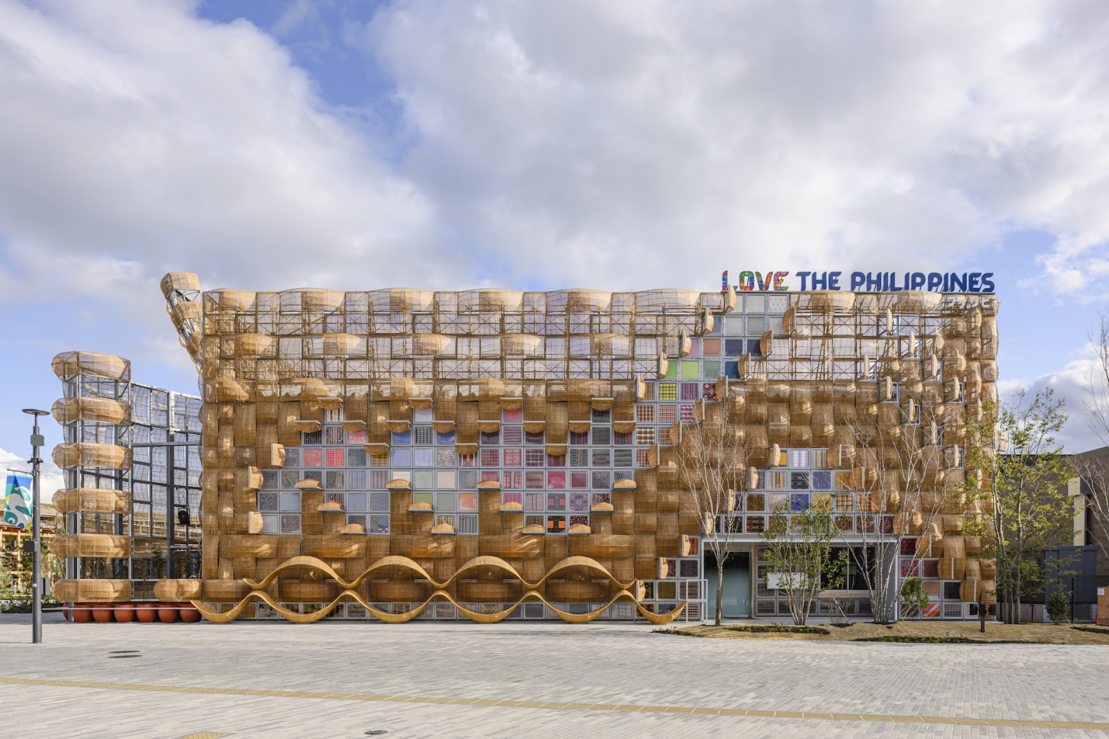 Woven Pavilion by Carlo Calma Consultancy, the winner of Best Architectural Concept at the 2025 edition of Tatler Homes Design Awards Philippines