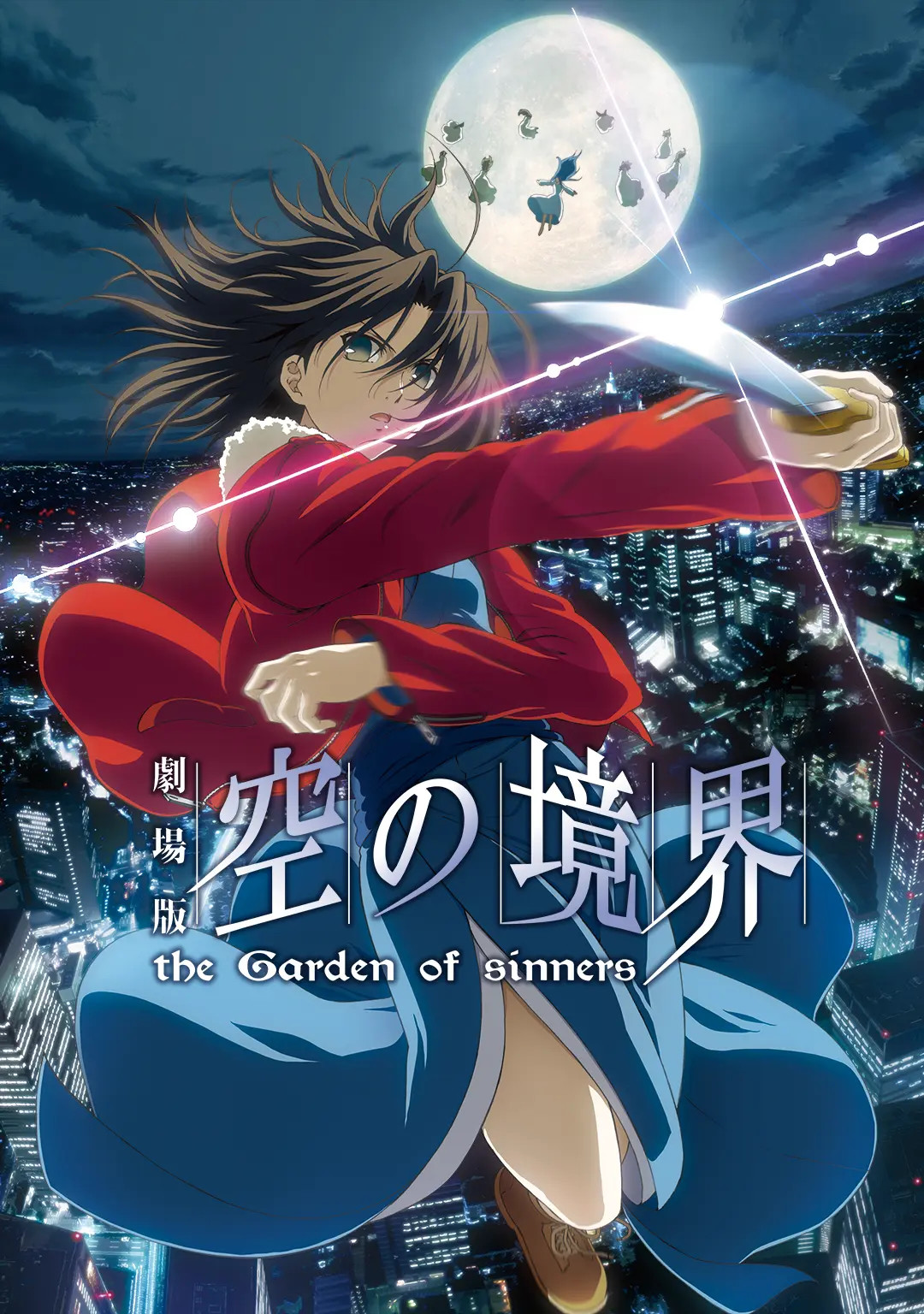 ผลงาน Ufotable ช่วงปี 2000-2020: the Garden of sinners Chapter 1: Overlooking View (ภาพยนตร์ 2007)
