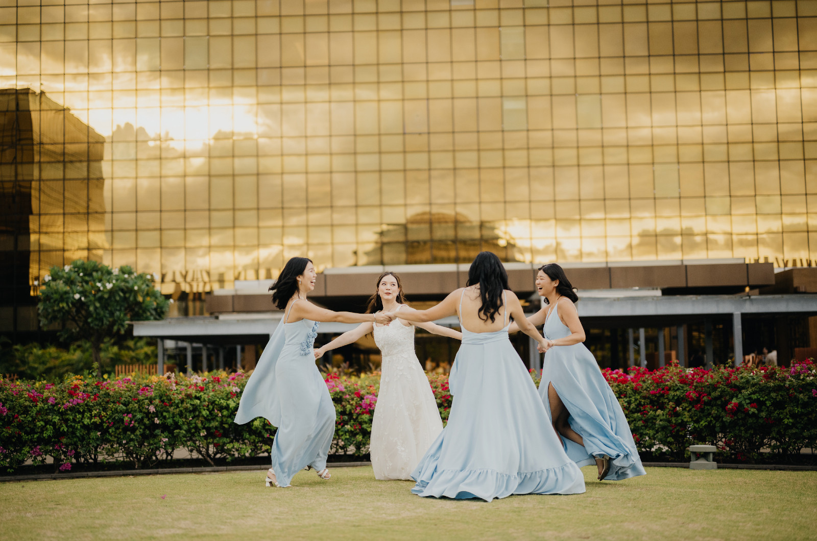 Angela Sy, Christine Tiu, Alex Martin, Audrey Ngui