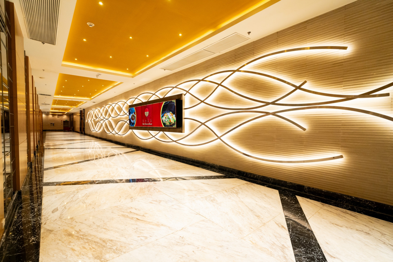The interiors at East Ocean Palace