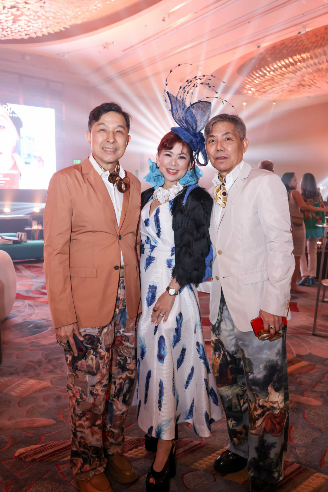 Ricky Toledo, Tessa Prieto, Chito Vijandre at Tatler's luxury travel event, Unparalleled Experiences, held at Shangri-la The Fort