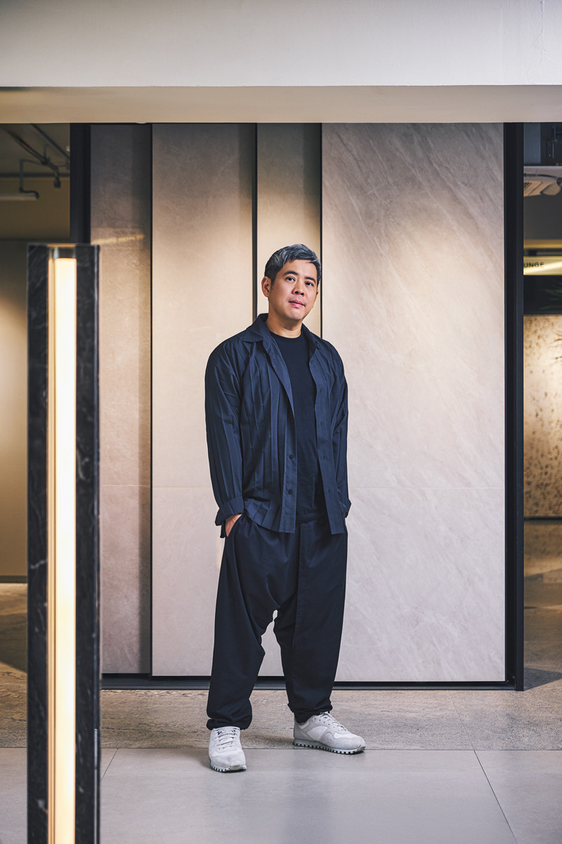 Selwyn Low, co-founder of Farm, the design firm behind Hafary House, winner of the Best Showroom (Readers’ Choice) at Tatler Homes Design Awards 2025