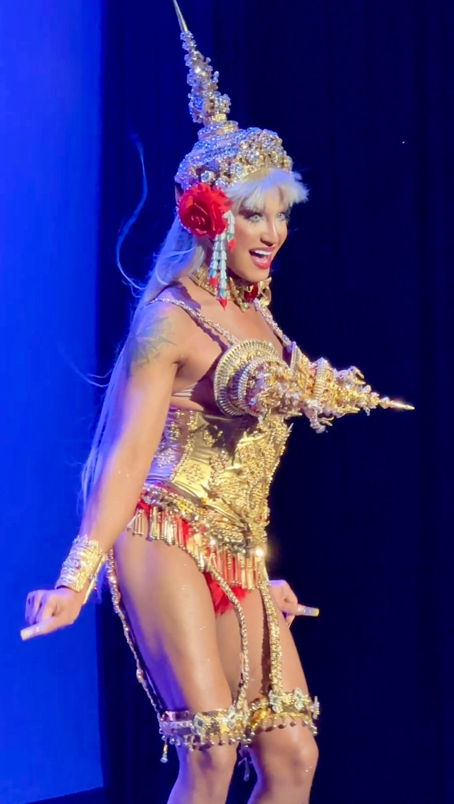 Thai drag performer Siam Phusri is one of the contestants on the third season of Drag Race Thailand (Photo: Christofer Palentino)