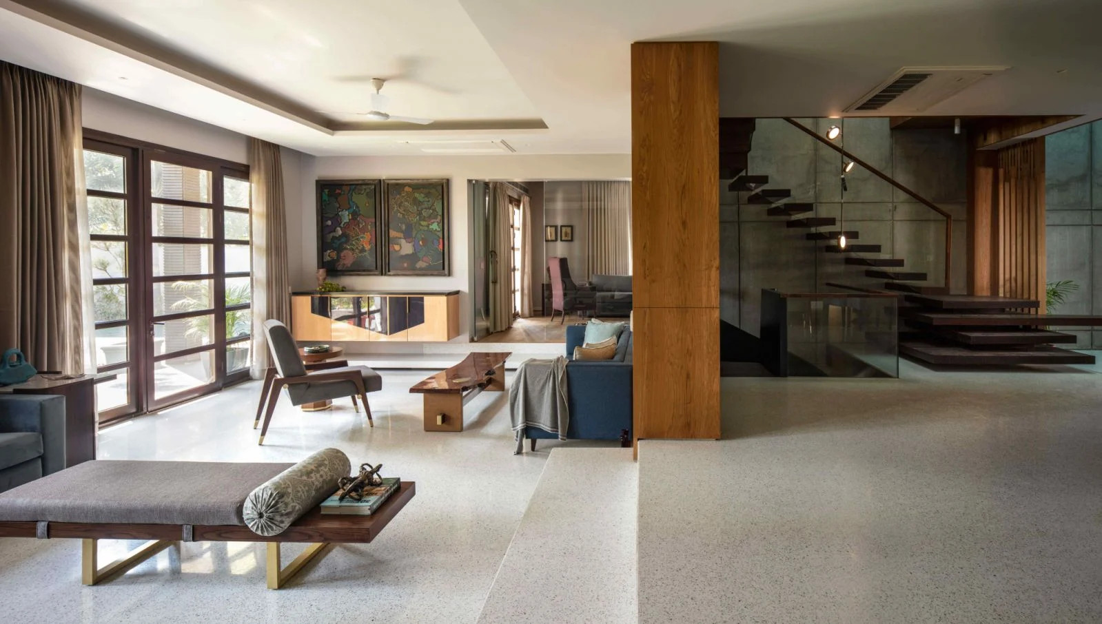 The reimagined layout enhances seamless connectivity throughout the home (Photo: Untitled Design Consultants)