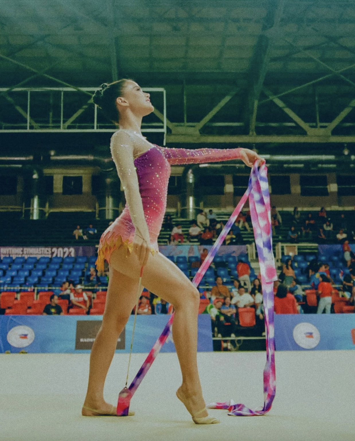 Sunshine during a gymnastics competition (Photo: IMDB)