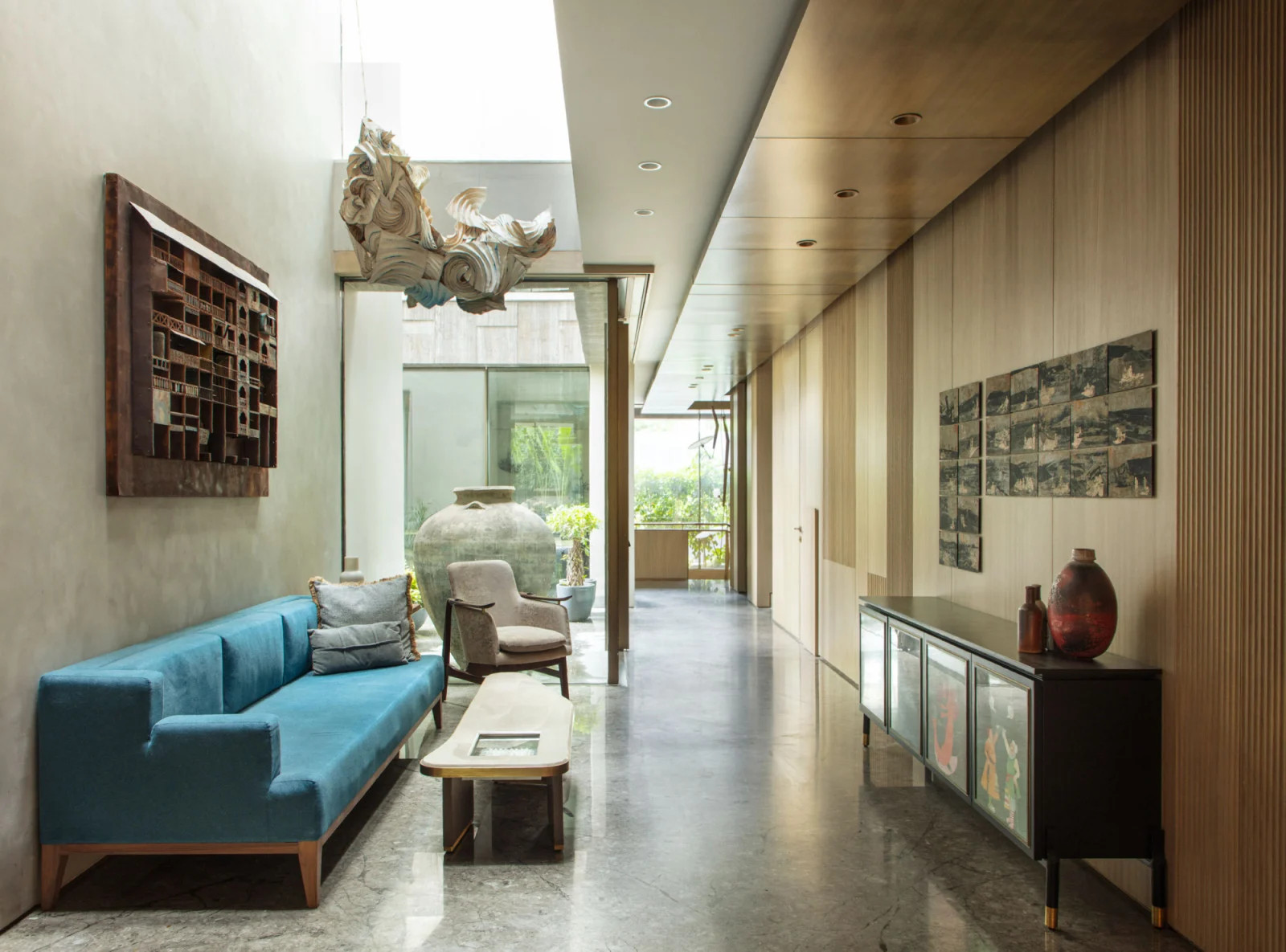 A design reversal that accommodates three generations under one roof (Photo: Nivedita Gupta)