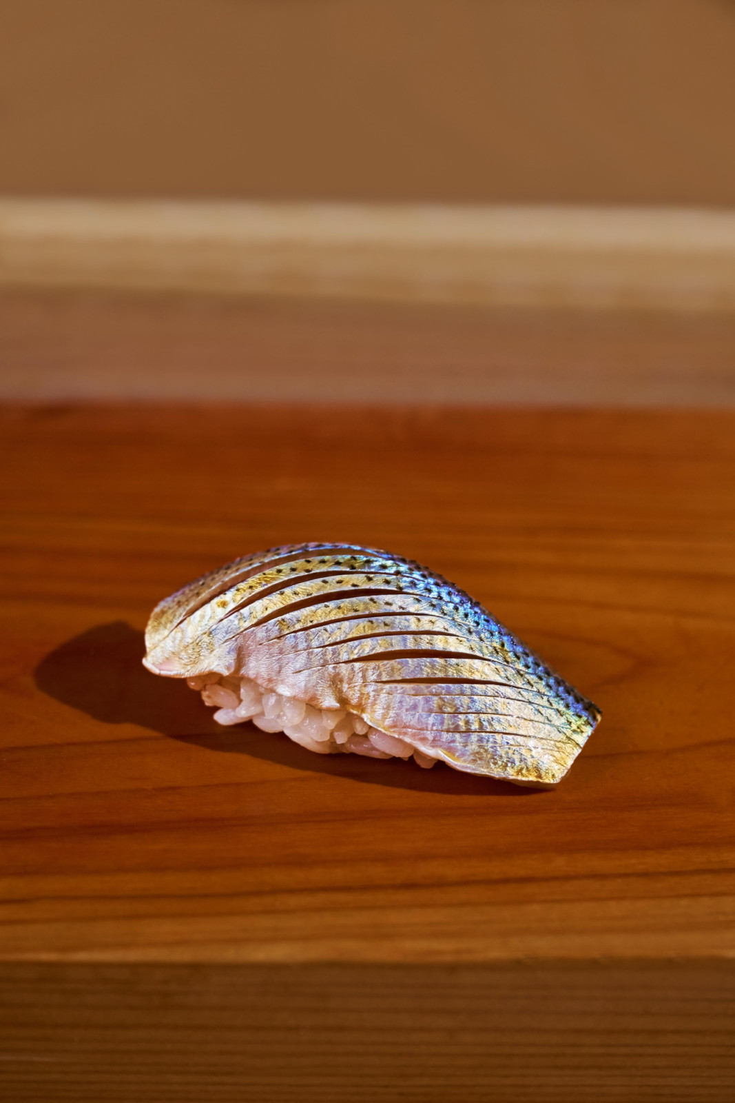 Ashino’s prized kohada (gizzard shad) requires ten days of meticulous salting, vinegar curing, and controlled ageing (Photo: Ashino) best Japanese counter dining restaurants omakase kaiseki kappo sushiya singapore