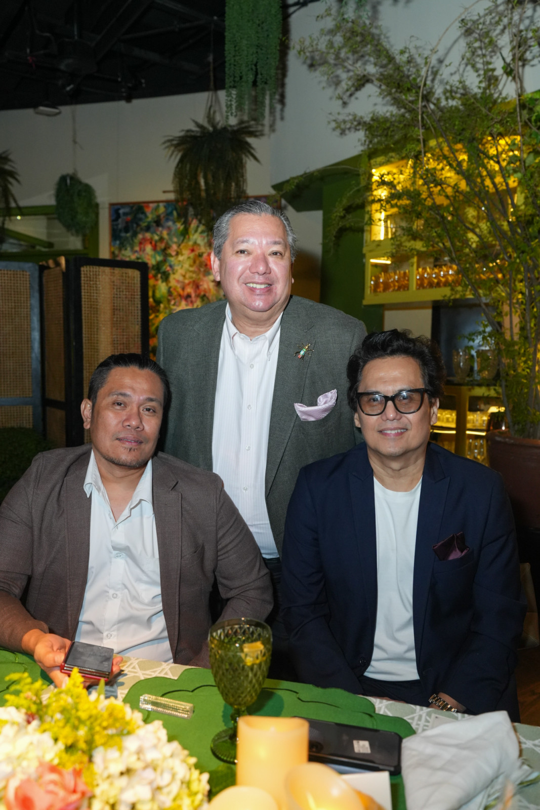 Demi Padua, Jonathan Matti, Derek Flores