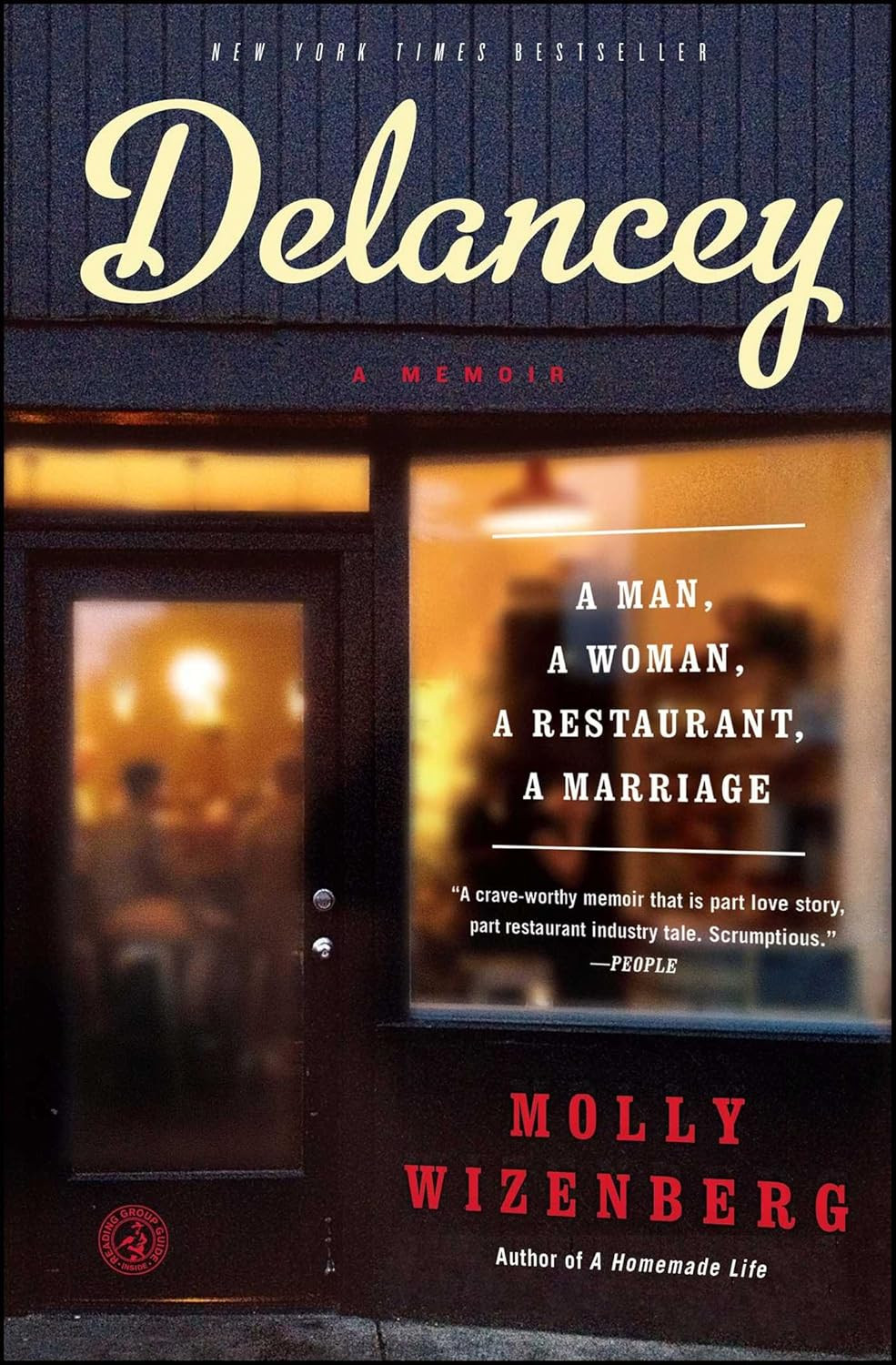 'Delancey: A Man, a Woman, a Restaurant, a Marriage' by Molly Wizenberg (Photo: Simon & Schuster)