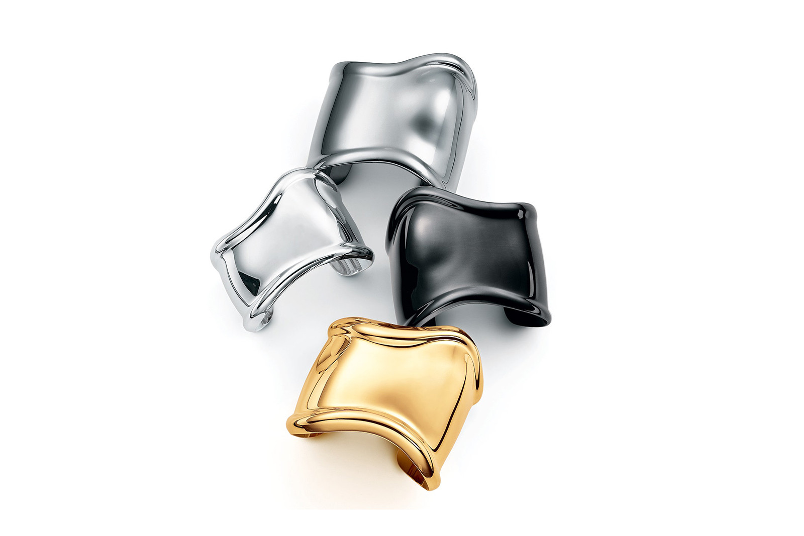 The Bone Cuff bracelet represents a fusion of emotion and technique, reflecting the modern woman with an independent spirit (photo: Tiffany & Co.)
