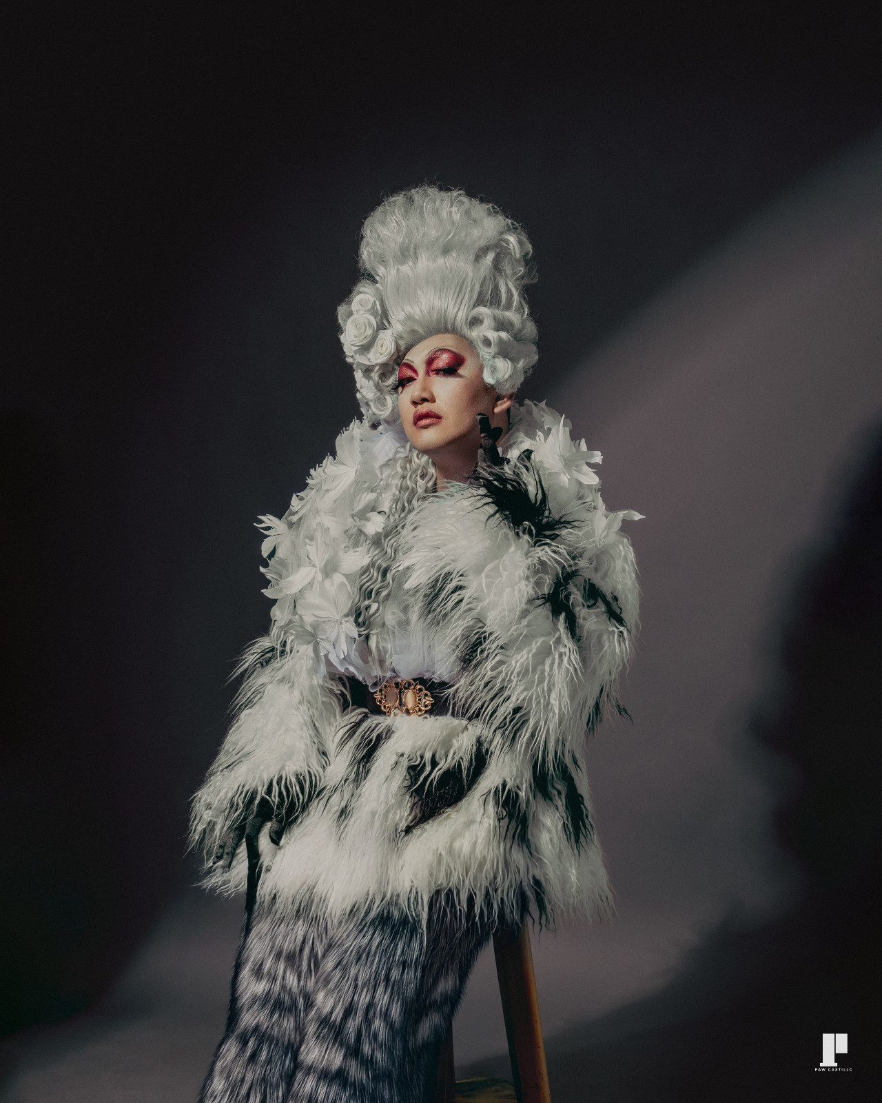 Drew Espenocilla in drag as Second Fury (Photo: Paw Castillo)