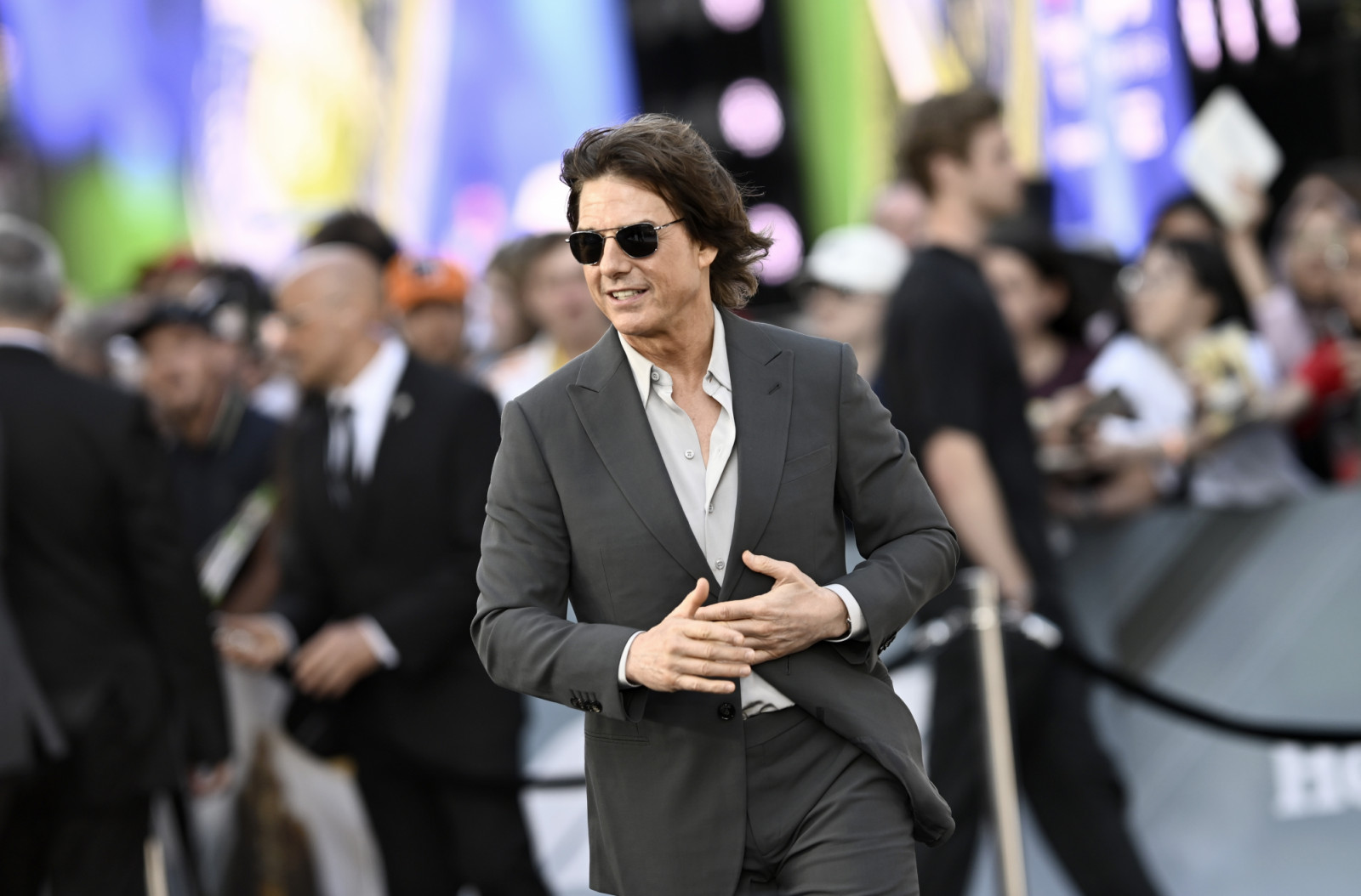 LONDON, ENGLAND - JUNE 23: Tom Cruise attends the "F1: The Movie" European Premiere at Cineworld Leicester Square on June 23, 2025 in London, England. (Photo by Gareth Cattermole/Getty Images)