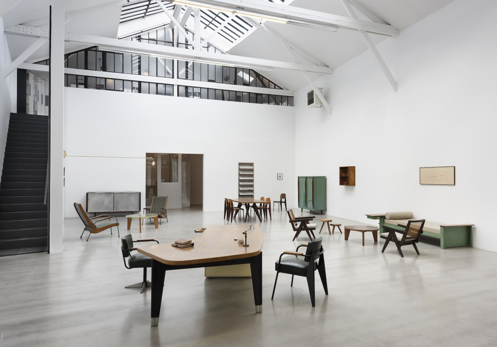 View of the Galerie Patrick Seguin, home to some of the most notable pieces of vintage furniture in the world