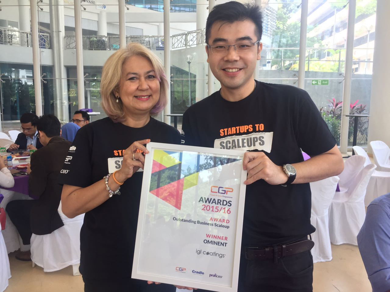 Keong admits mentors from the Cradle Fund and Proficeo’s Coach and Grow Programme shifted his learning curve