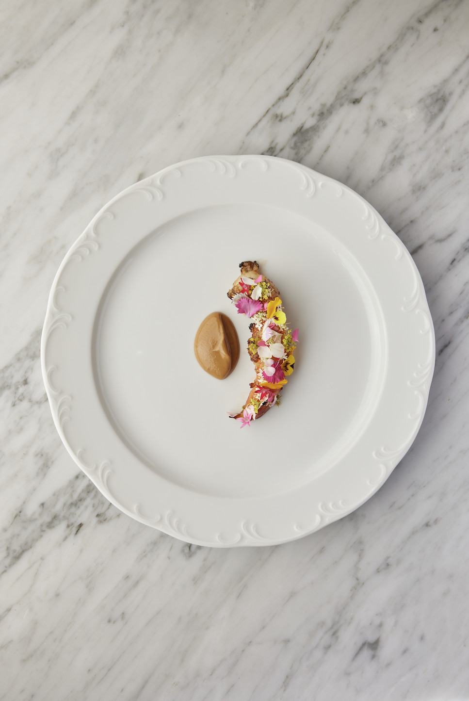 Prawn Praline, salah satu sajian dari menu terkini, Season 19: The Fight Club