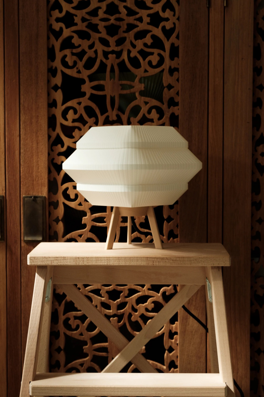 Lampu Lampu’s The Tang Lung was inspired by traditional Asian paper and stone lanterns (Photo: Lampu Lampu)