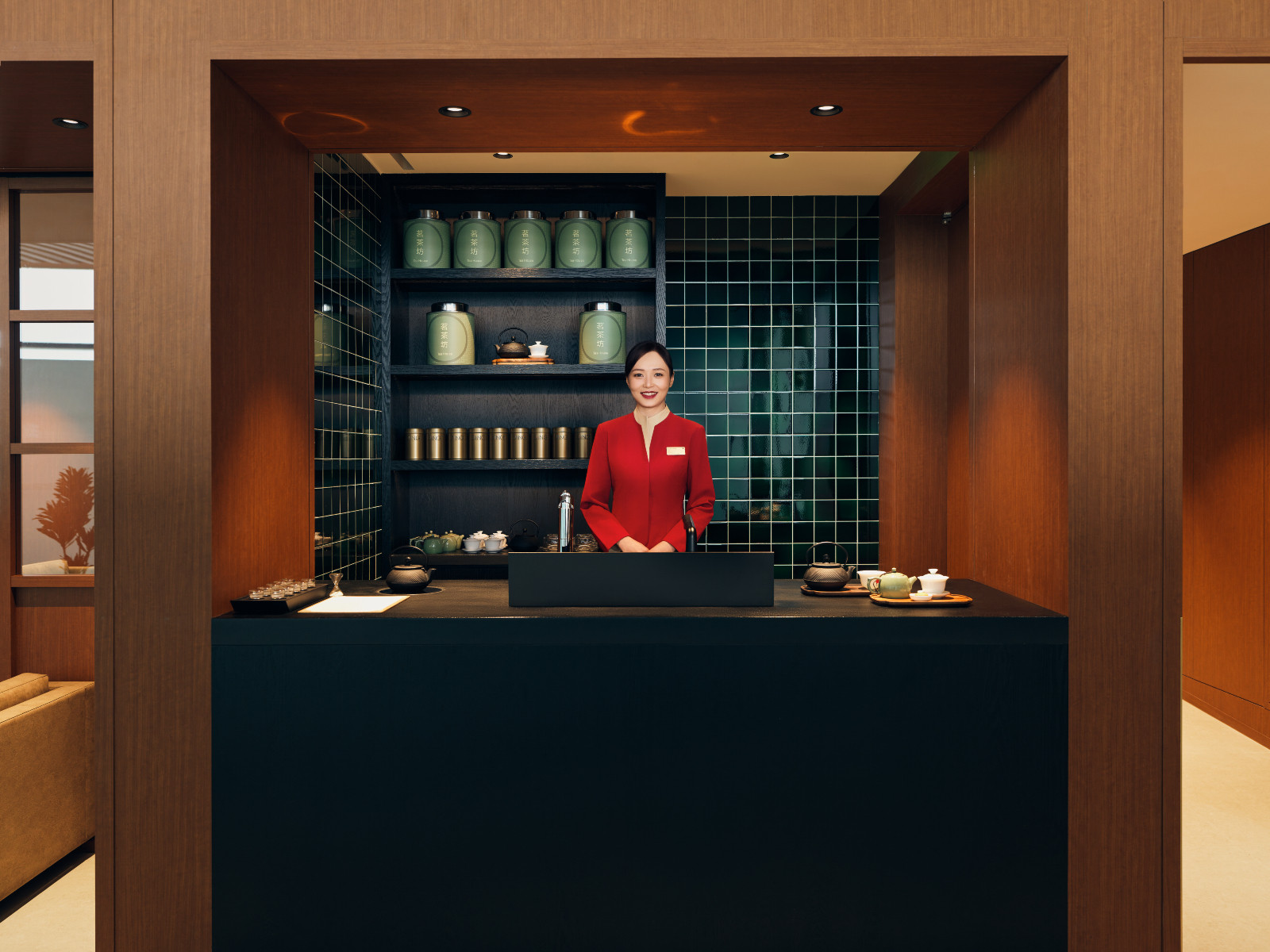 Cathay Pacific’s redesigned Beijing lounge prioritises a calm and comfortable environment for travellers seeking respite before their flights. (Photo: Cathay Pacific)