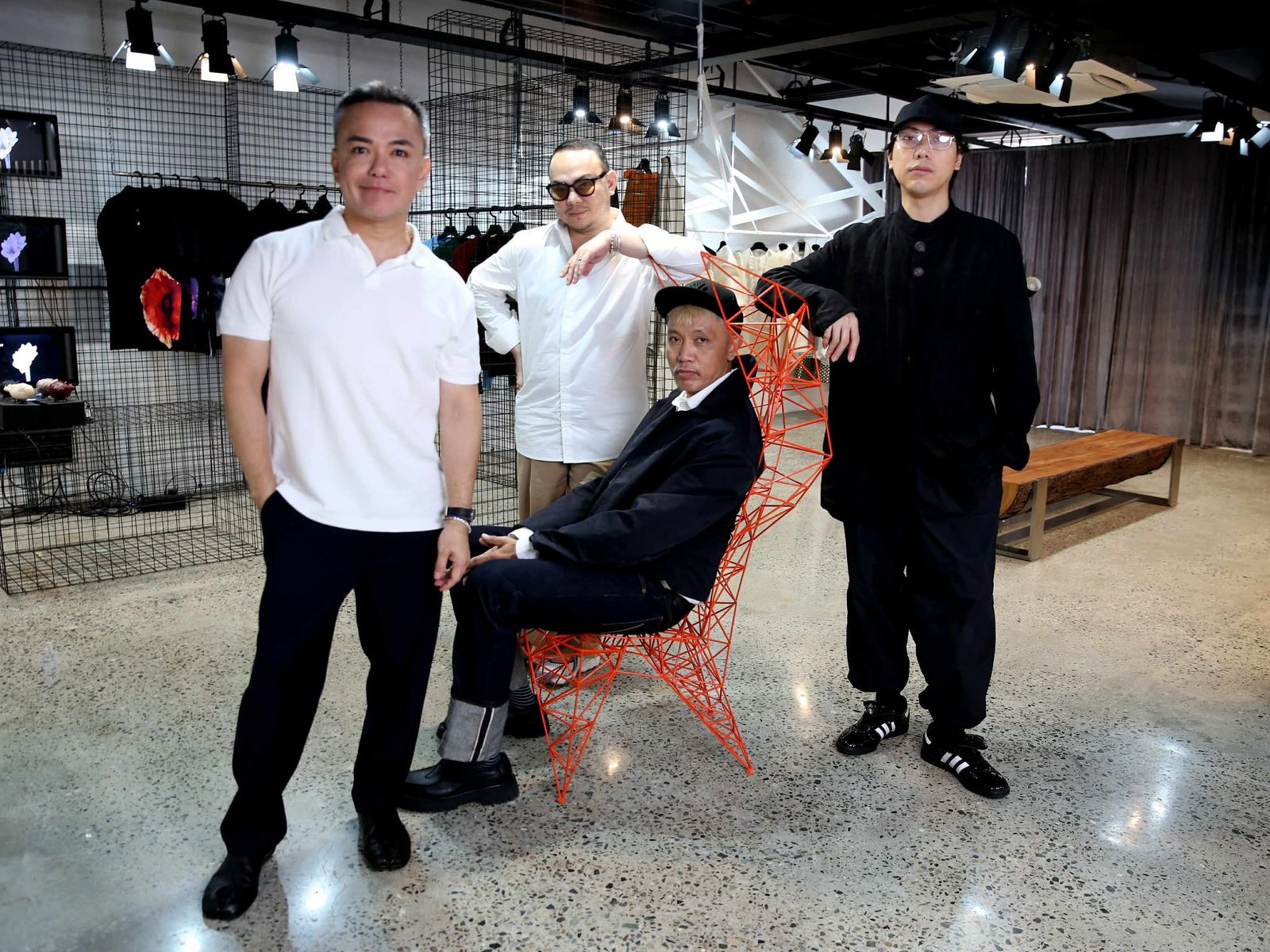 Jun Escario, Jor El-Espina, Ino Caluza Jr , and Jerome Lorico for BRGY (Photo: Before Deadlines)