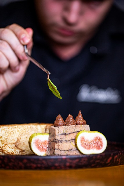 Chef Olivier Corti of Le Comptoir restaurant