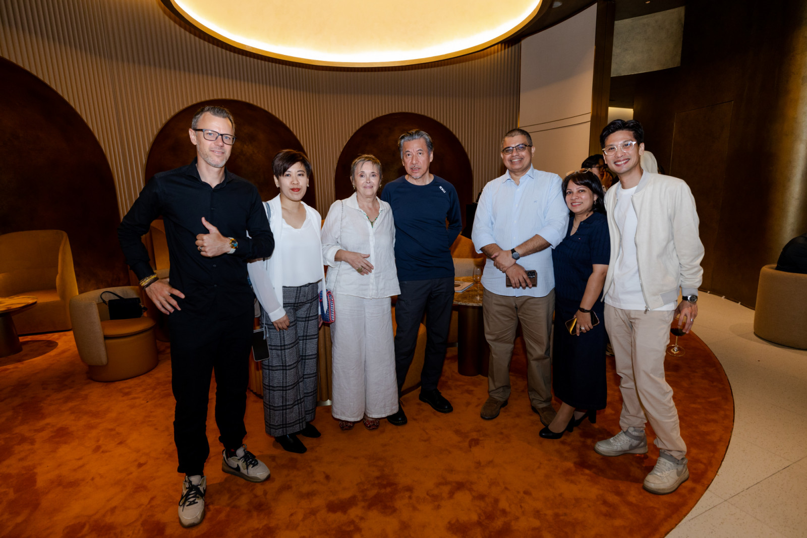 Rico Steiner, Mil Yung, Susanne Zeidler, Huat Lim, Ramesh Seshan, Georgina Fernandez and Edward Lye