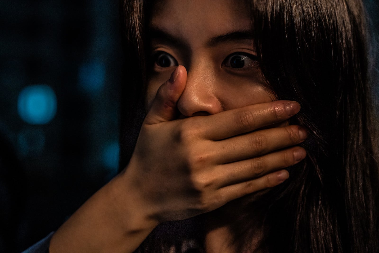 本片由李先彬逆轉過往形象,領銜驚悚主演。(Photo:采昌國際多媒體《噪音殺機》劇照)