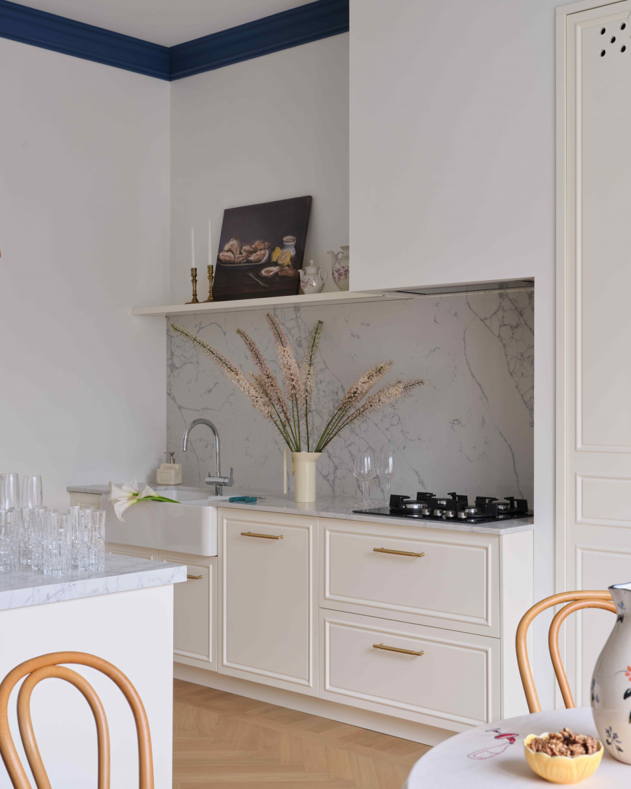 Natural materials selected for its durability and sustainability