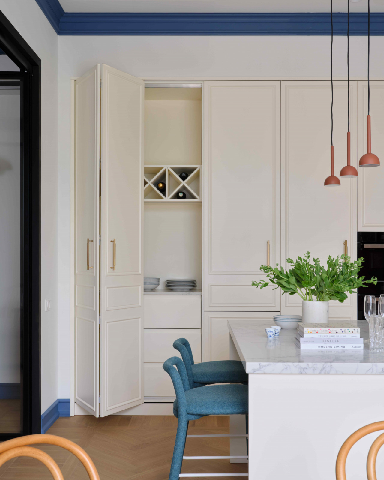 Hidden storage solutions to keep the kitchen area clutter free