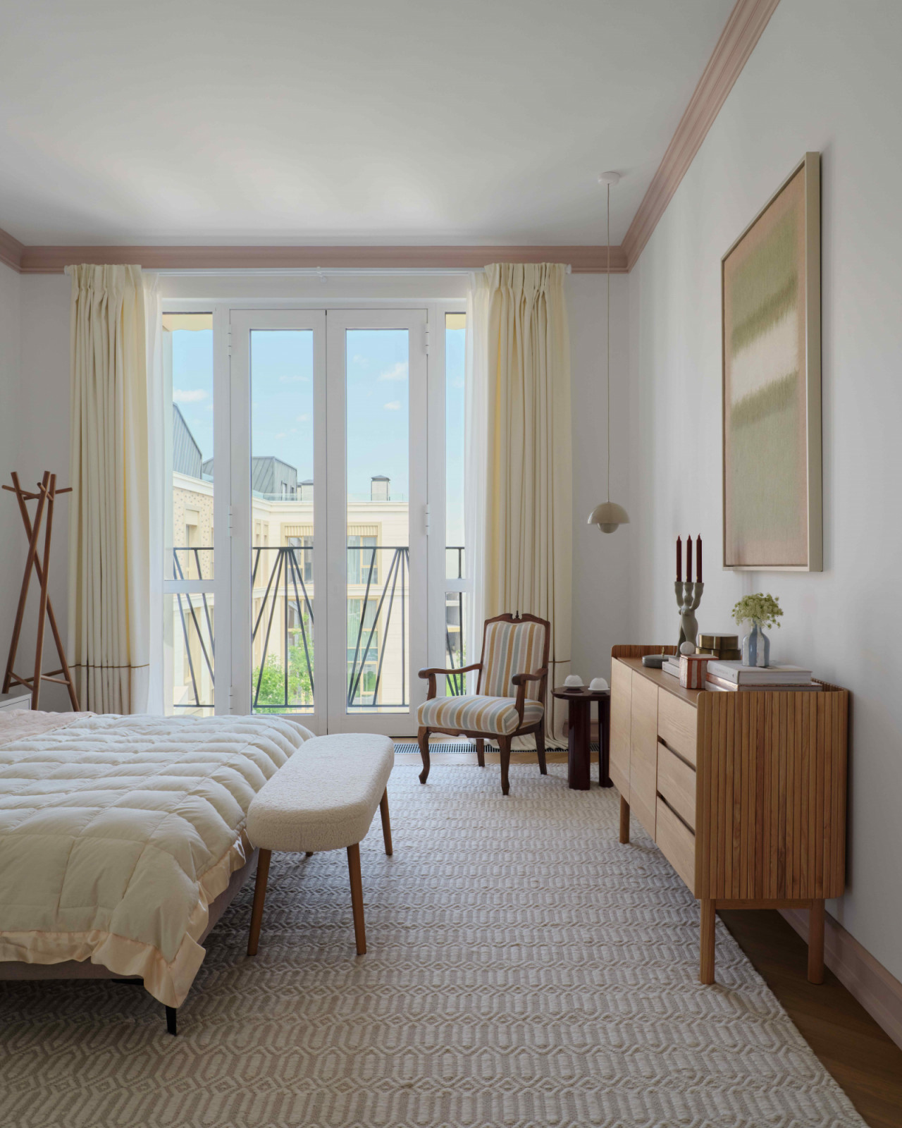 An open balcony with stunning views of the mountains with an abundance of fresh air