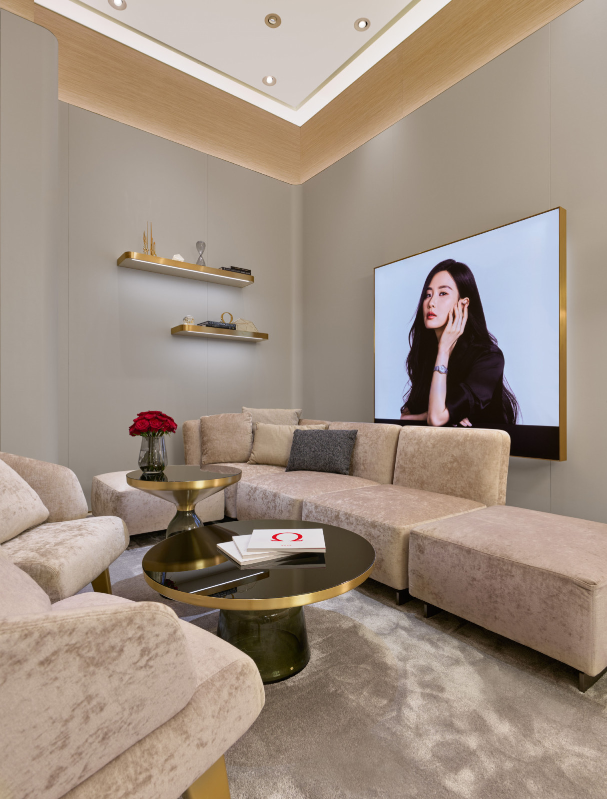 Inside the Omega boutique at Wynn Macau (Photo: courtesy of Omega)