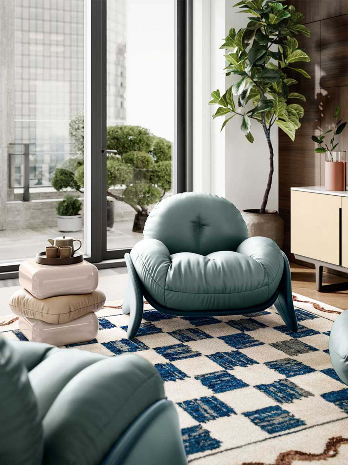 Squash Armchair by Faye Toogood, one of Tatler's furniture picks for the month