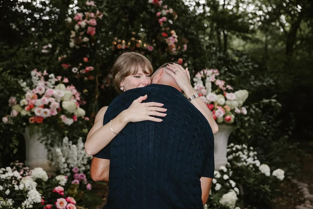 Taylor Swift’s caption on Instagram announcing her engagement to Travis Kelce read: “Your English teacher and your gym teacher are getting married” (Photo: Instagram/@taylorswift)