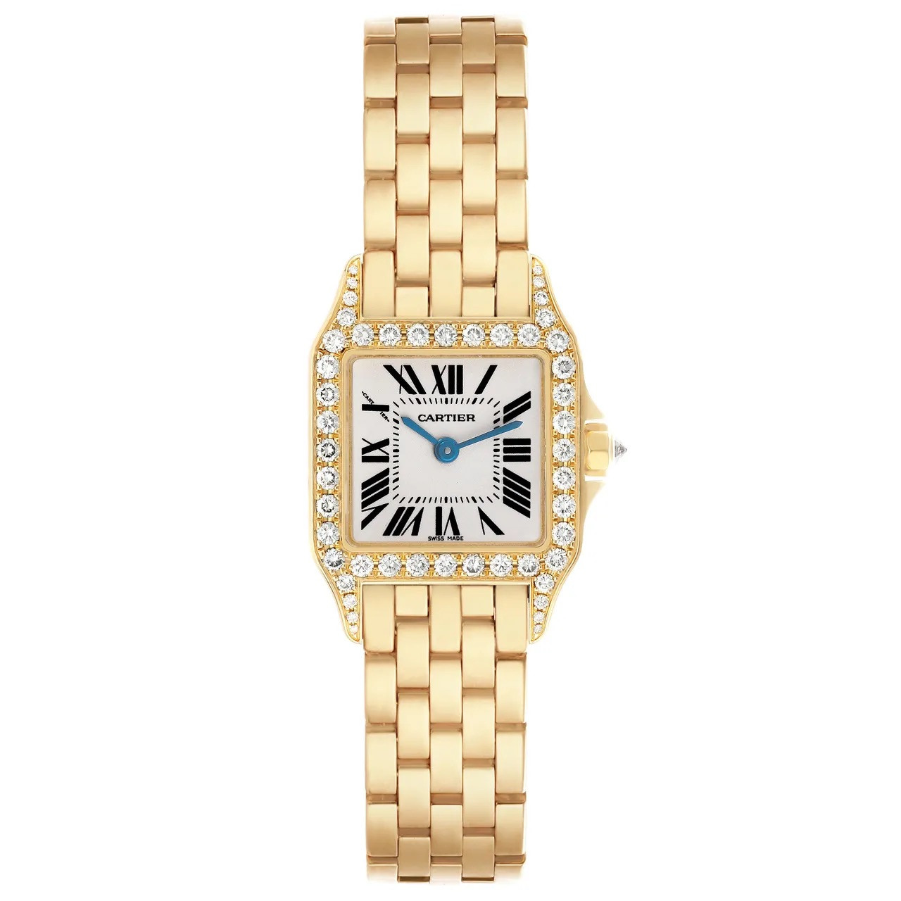 The Santos Demoiselle watch Taylor Swift wore in her engagement announcement post