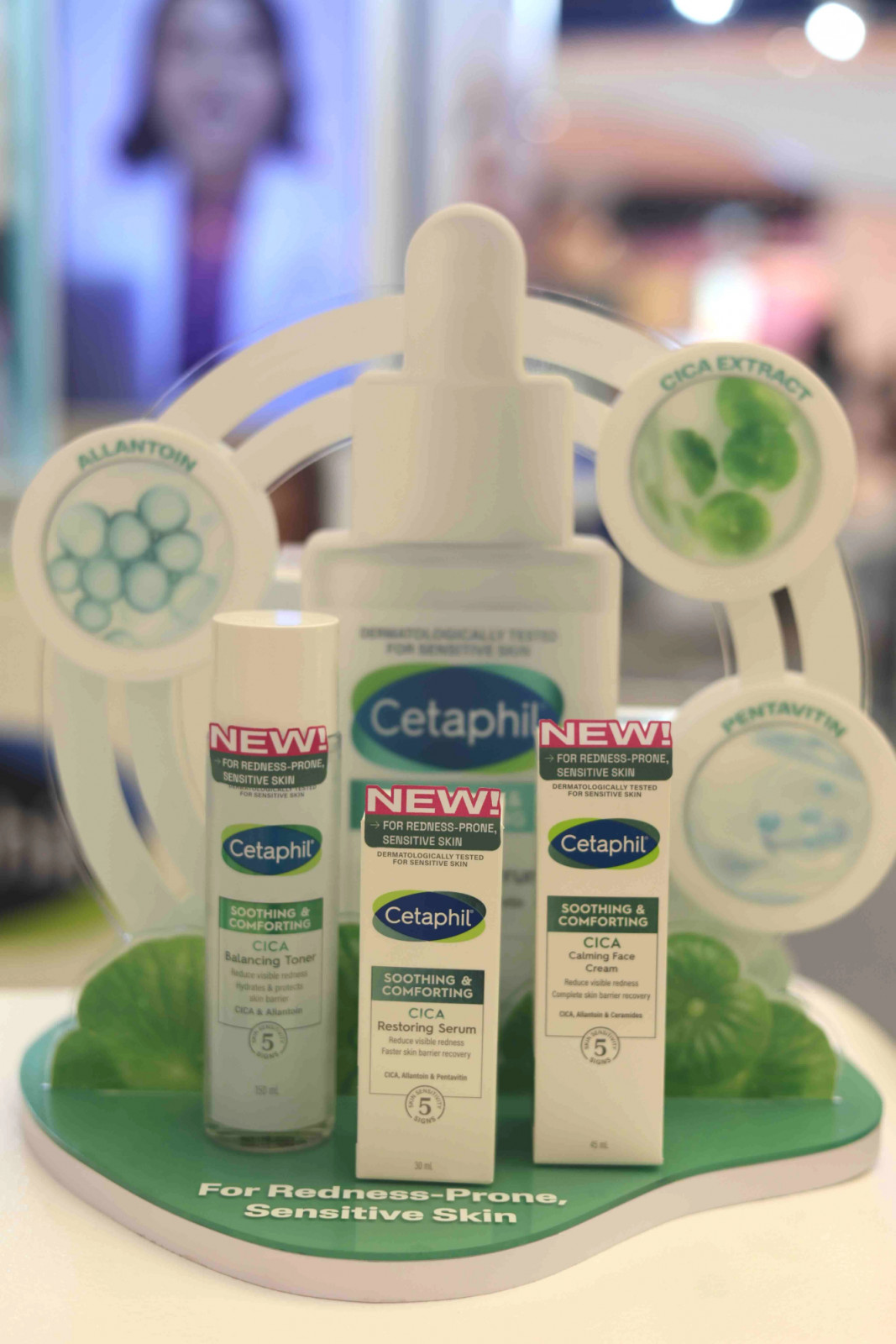 Cetaphil also launched their newest innovation, the Soothing and Comforting line, which helps instantly reduce redness and provide up to 24-hour skin barrier protection