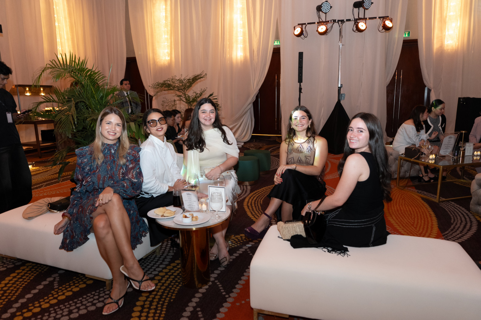 Natalia Peña, Isabella Fernandez, Marina Cuervo Trigo, Bea Elizalde and Andy Preysler at the Tatler Homes Design Awards 2025 in the Philippines