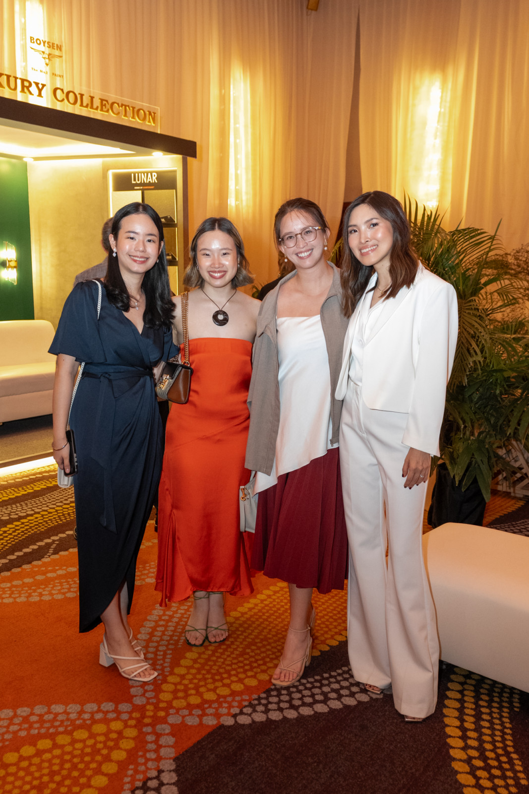 Merryl Ngo Dee, Lauren Khoo, Alix Dela Fuente and Carla Bianca Lim at the Tatler Homes Design Awards 2025 in the Philippines