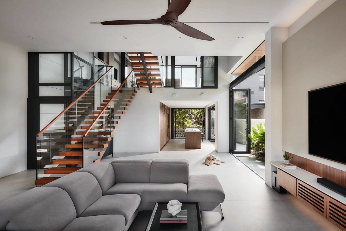 This terrace house harness natural elements in design | Tatler Asia