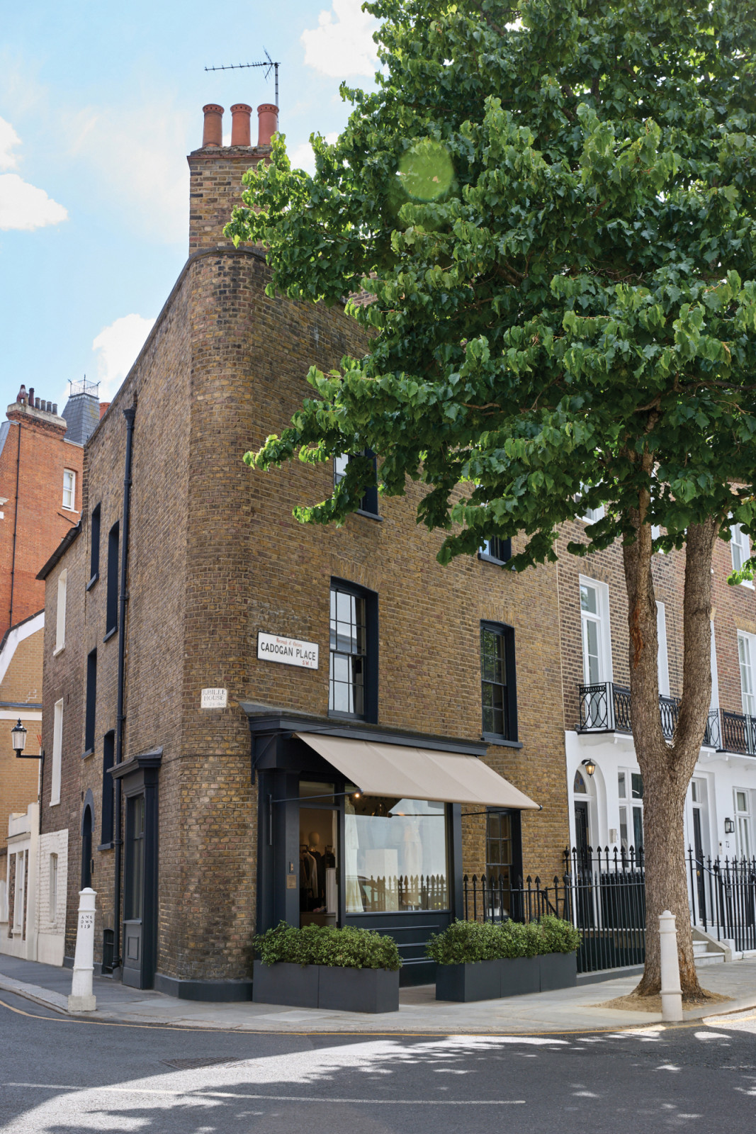 The Violante Nessi Townhouse at Cadogan Place in London, England