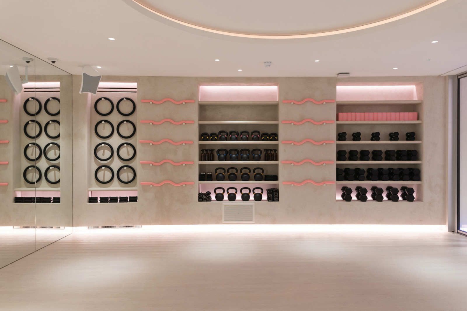 The workout studio at The Method in London, England