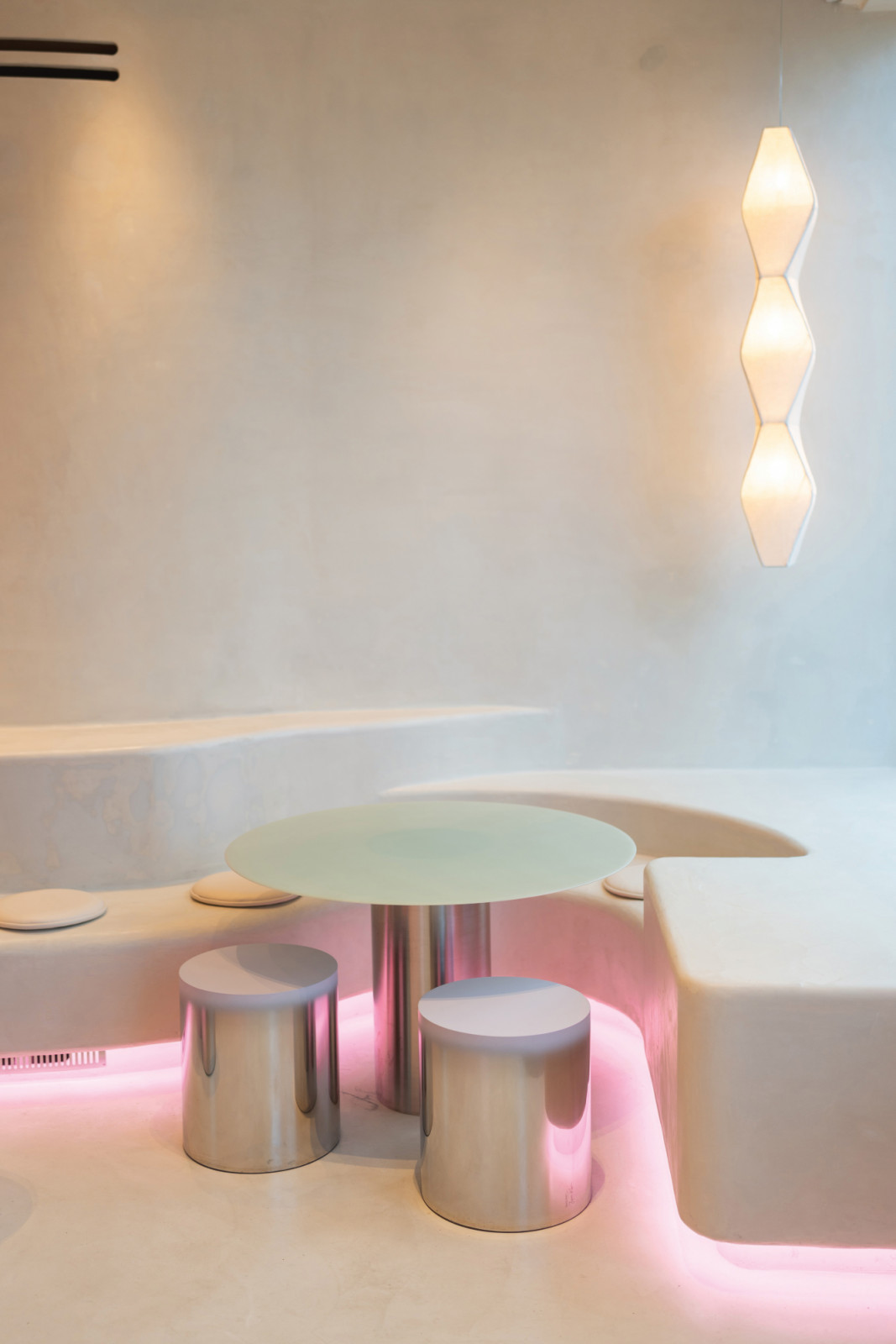 The cafe at The Method in Westbourne Grove in London, England