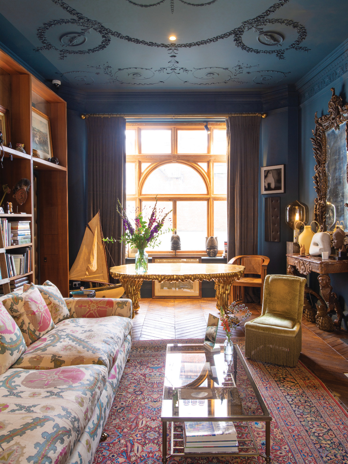 The interiors at Jessica McCormack at Carlos Place, Mayfair in London, England