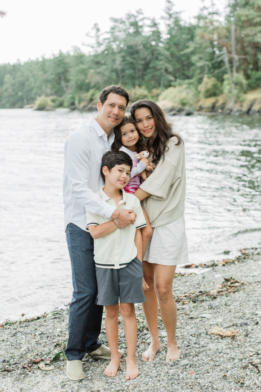 Jessica Kienle Maxwell and family spent their summer on Goudge Island in Vancouver, Canada